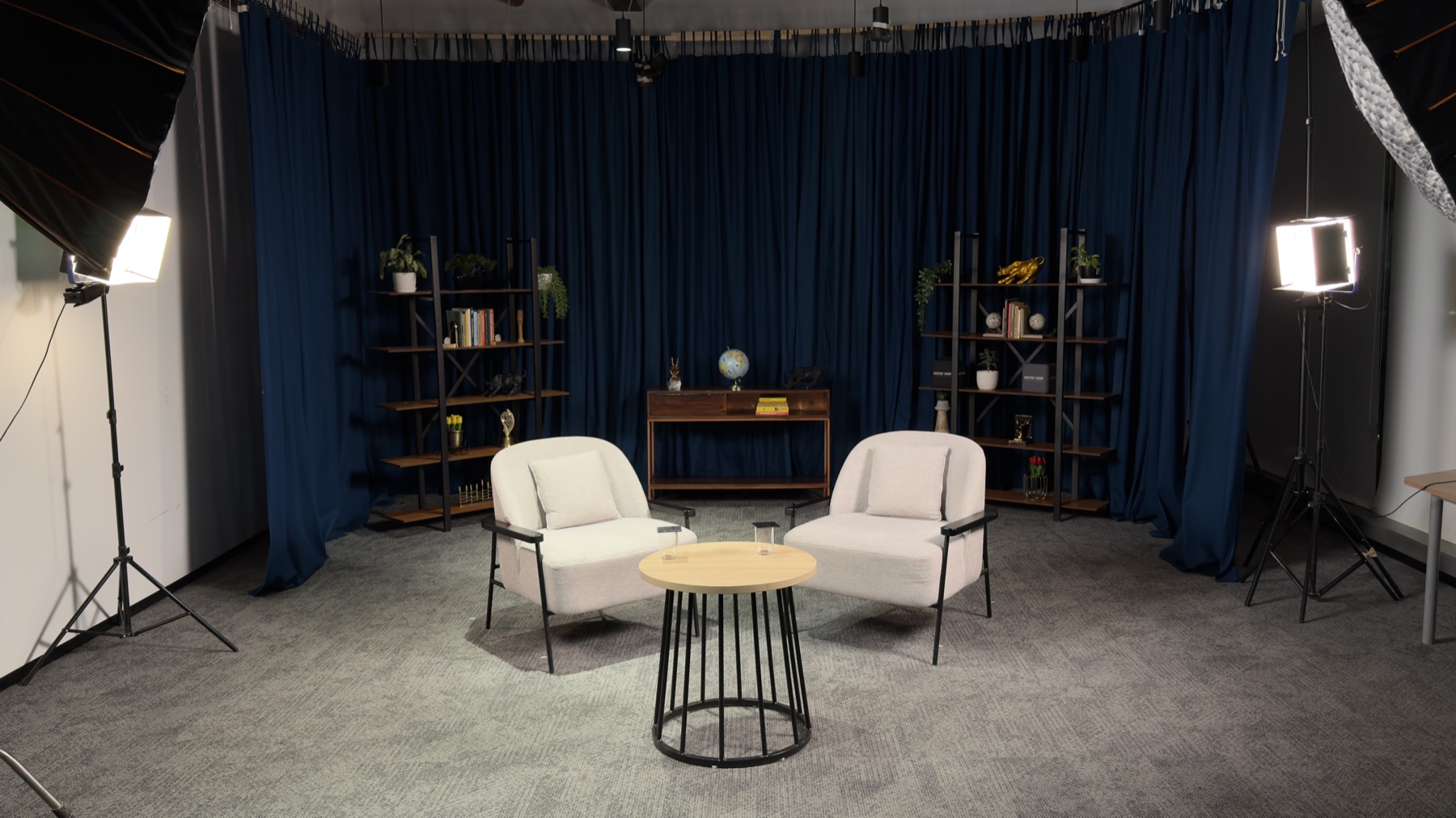 The Mradul Parmar Show — the studio